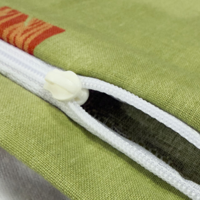 100% Pamut | 3 részes | Ágynemű huzat garnitúra | Zöld - Tulipános minta