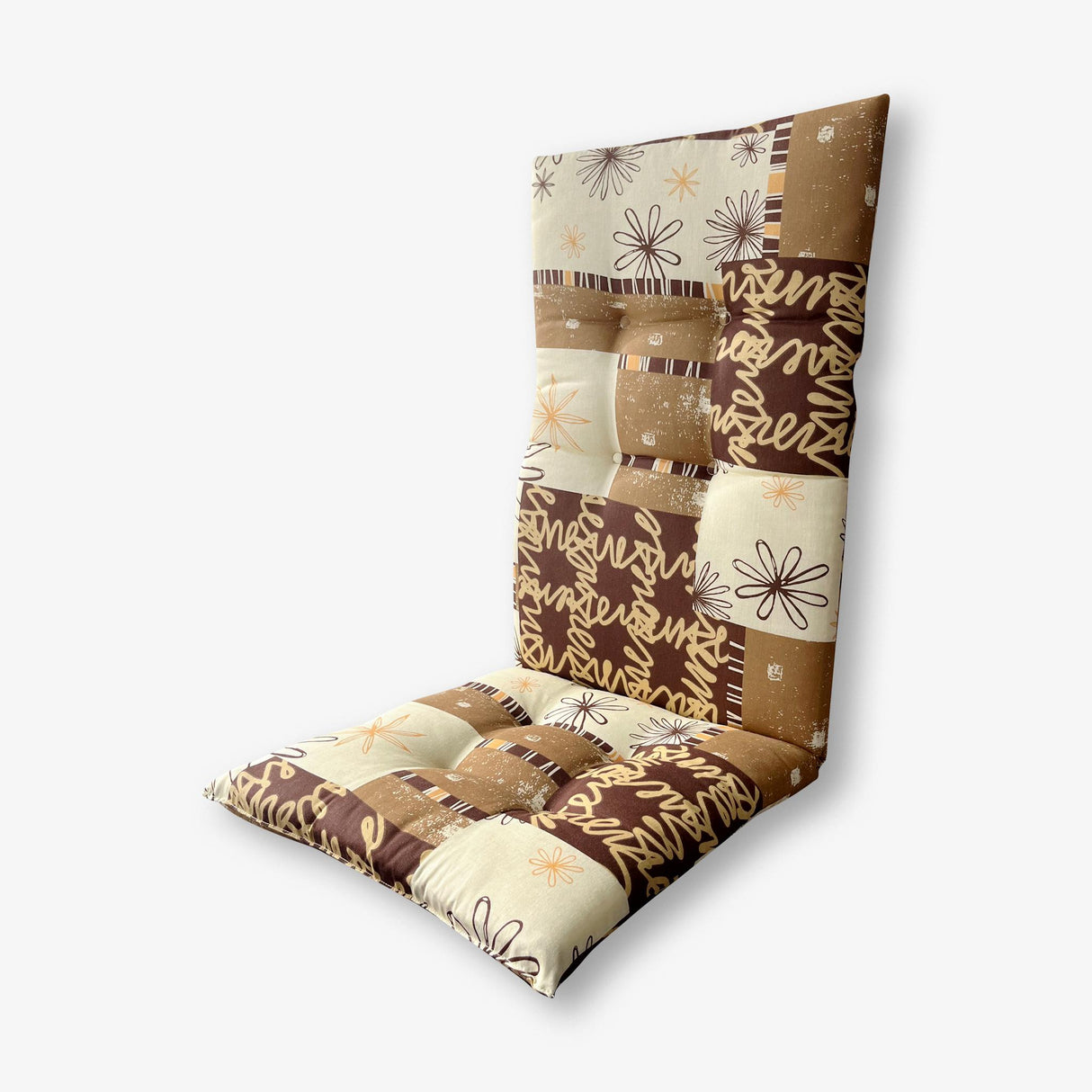 Háttámlás ülőpárna 40×90 cm Bézs