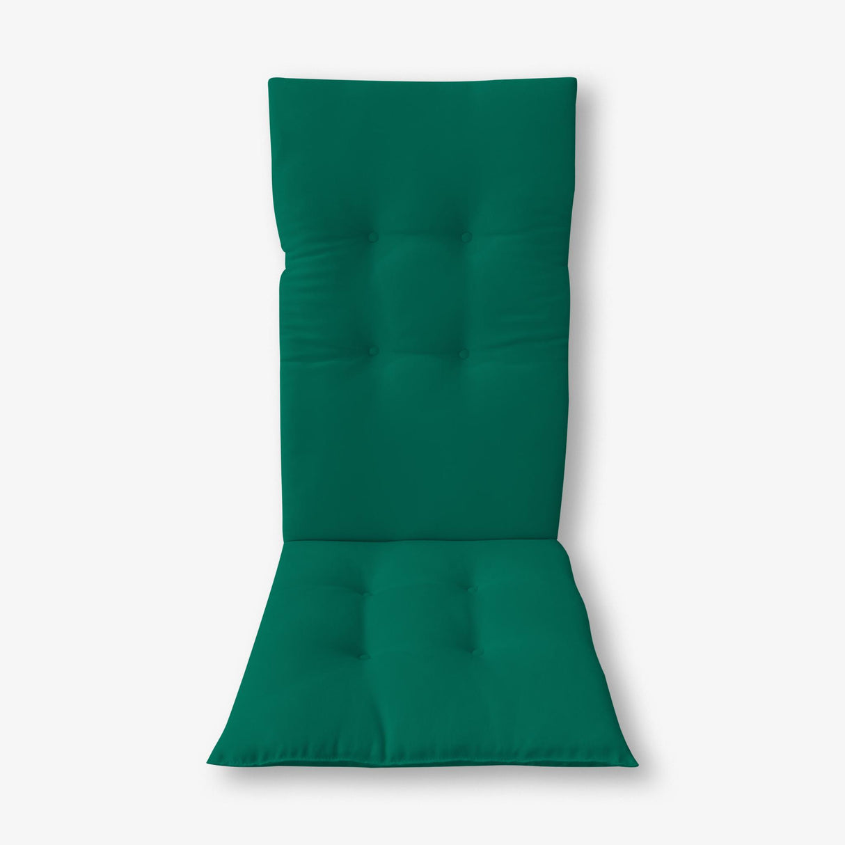 Háttámlás ülőpárna 50×120 cm Zöld-Uni