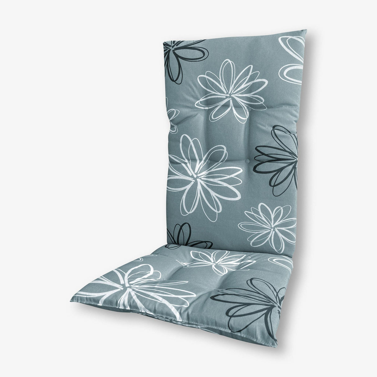 Háttámlás ülőpárna 50×120 cm Virágos minta 2