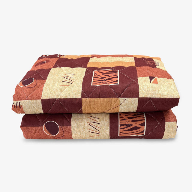 Hintaágy párna huzat (szettben) / Barna