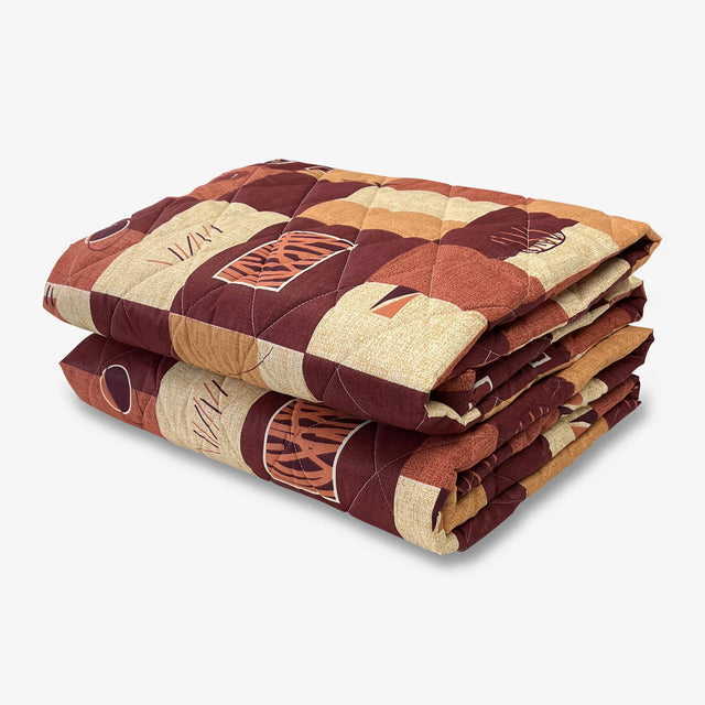 Hintaágy párna huzat (szettben) / Barna