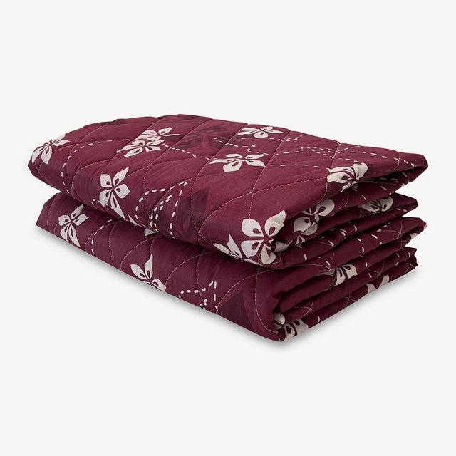 Hintaágy párna huzat (szettben) / Padlizsán