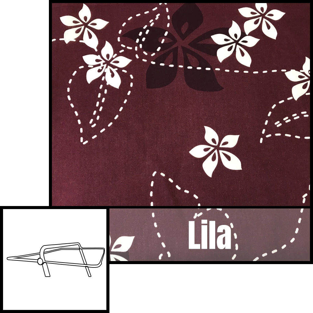 Hintaágy tető huzat Padlizsán