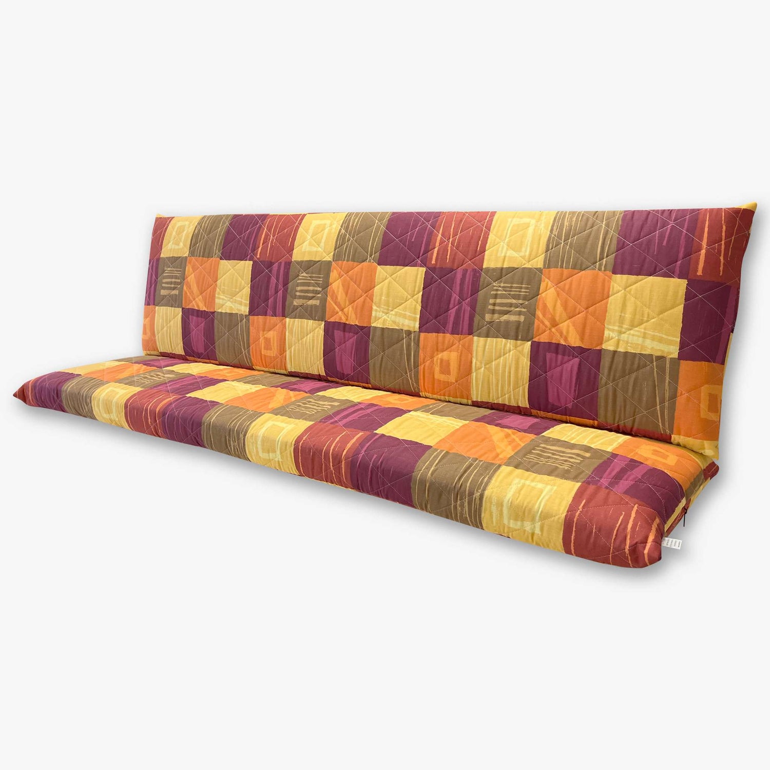 Hintaágy párna Narancs-zöld 150 cm-es