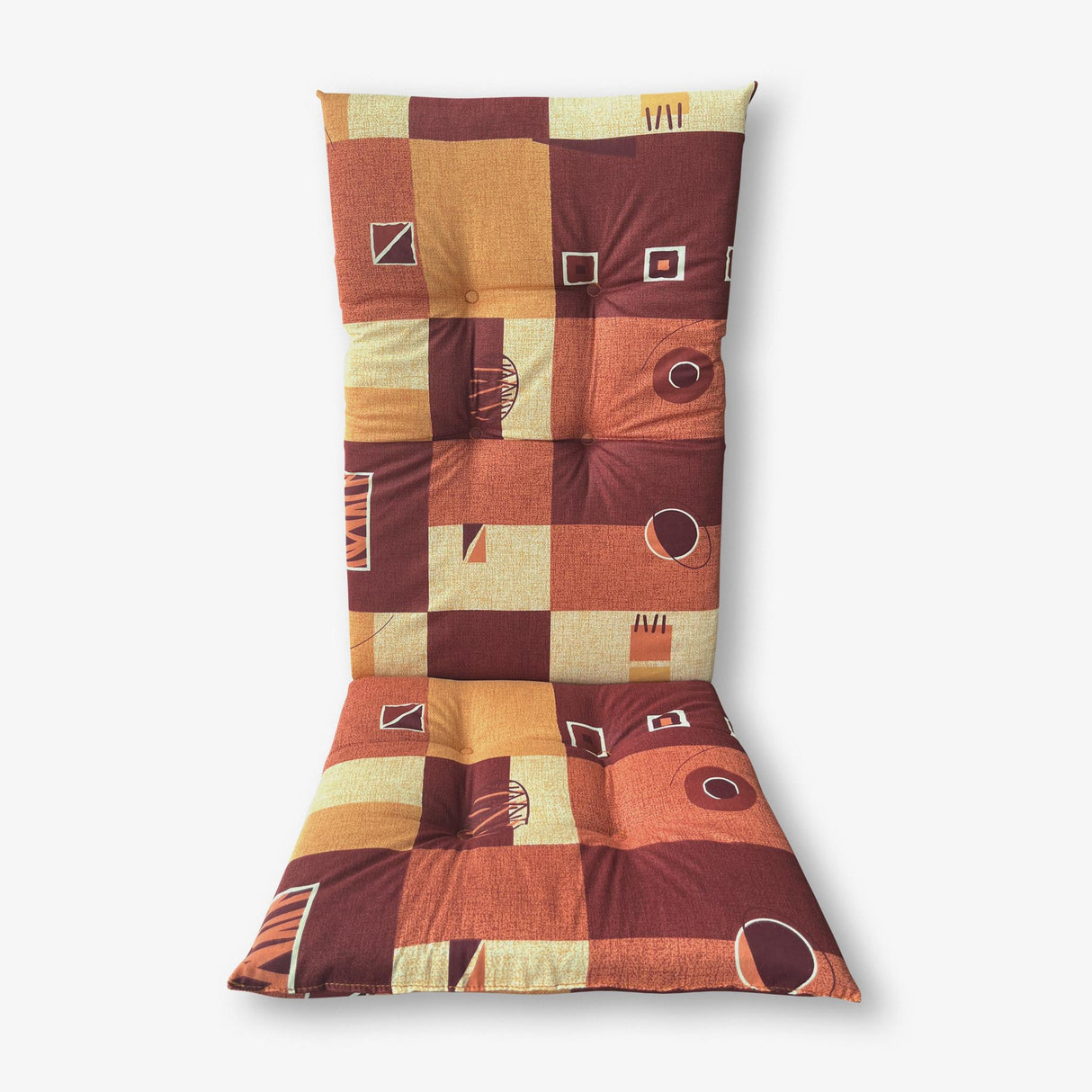 Háttámlás ülőpárna 40×100 cm Barna