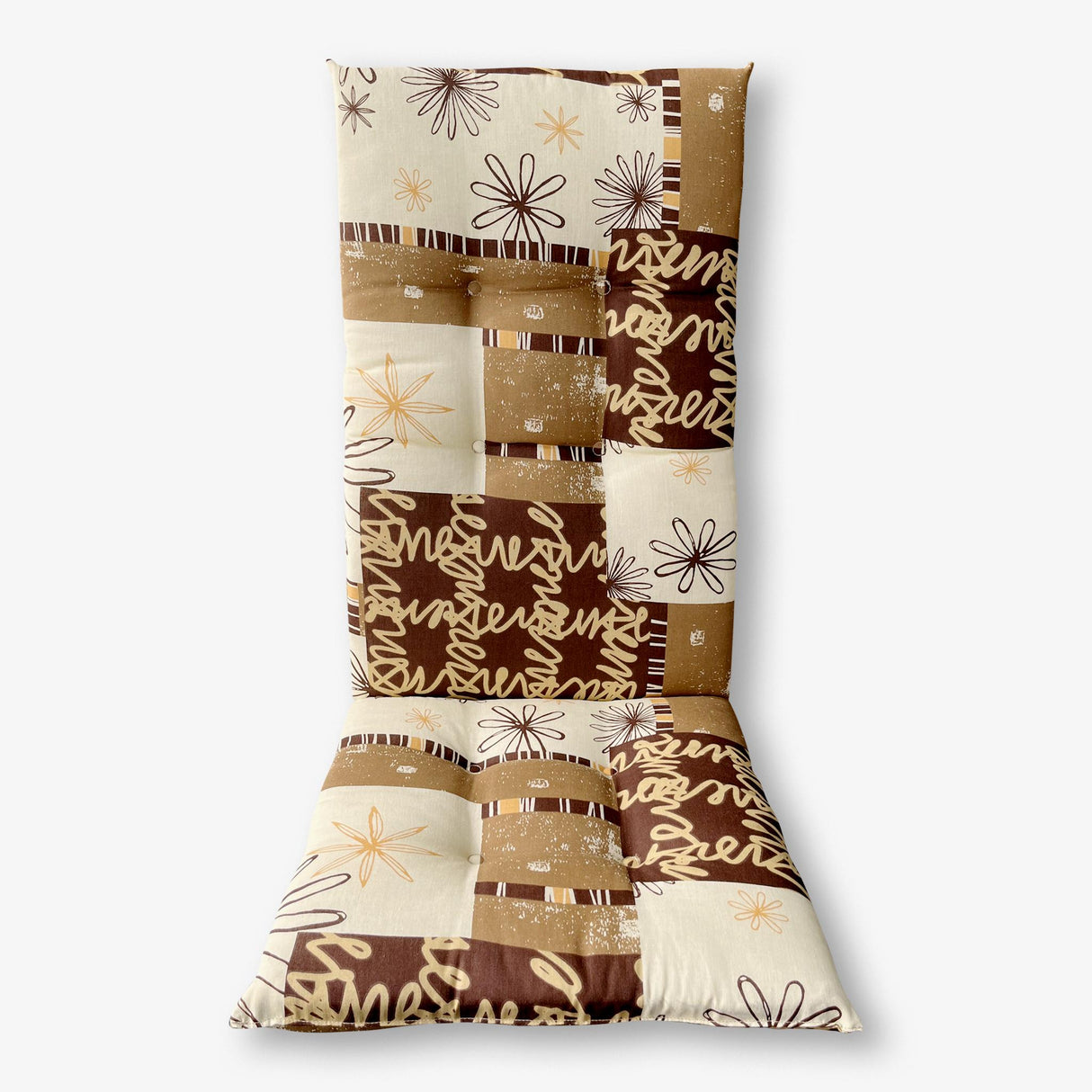 Háttámlás ülőpárna 40×90 cm Bézs