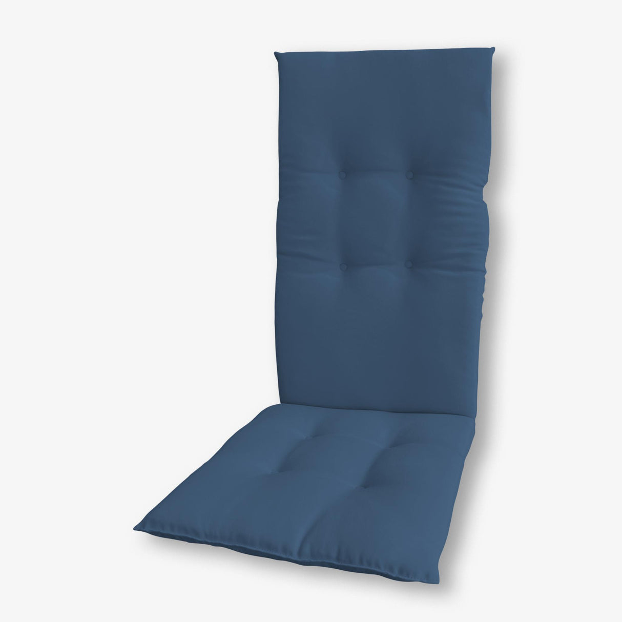 Háttámlás ülőpárna 40×100 cm Kék-Uni