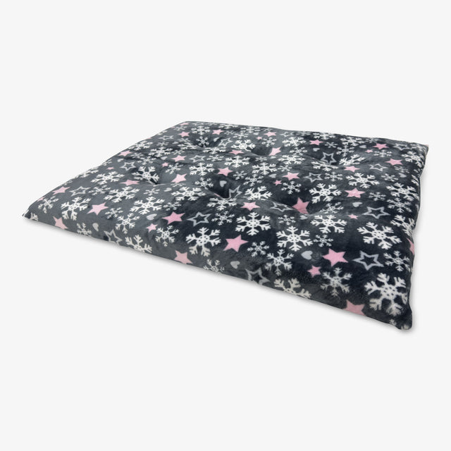 Kutyapárna | Karácsonyi - hópehely mintás | Többféle méretben