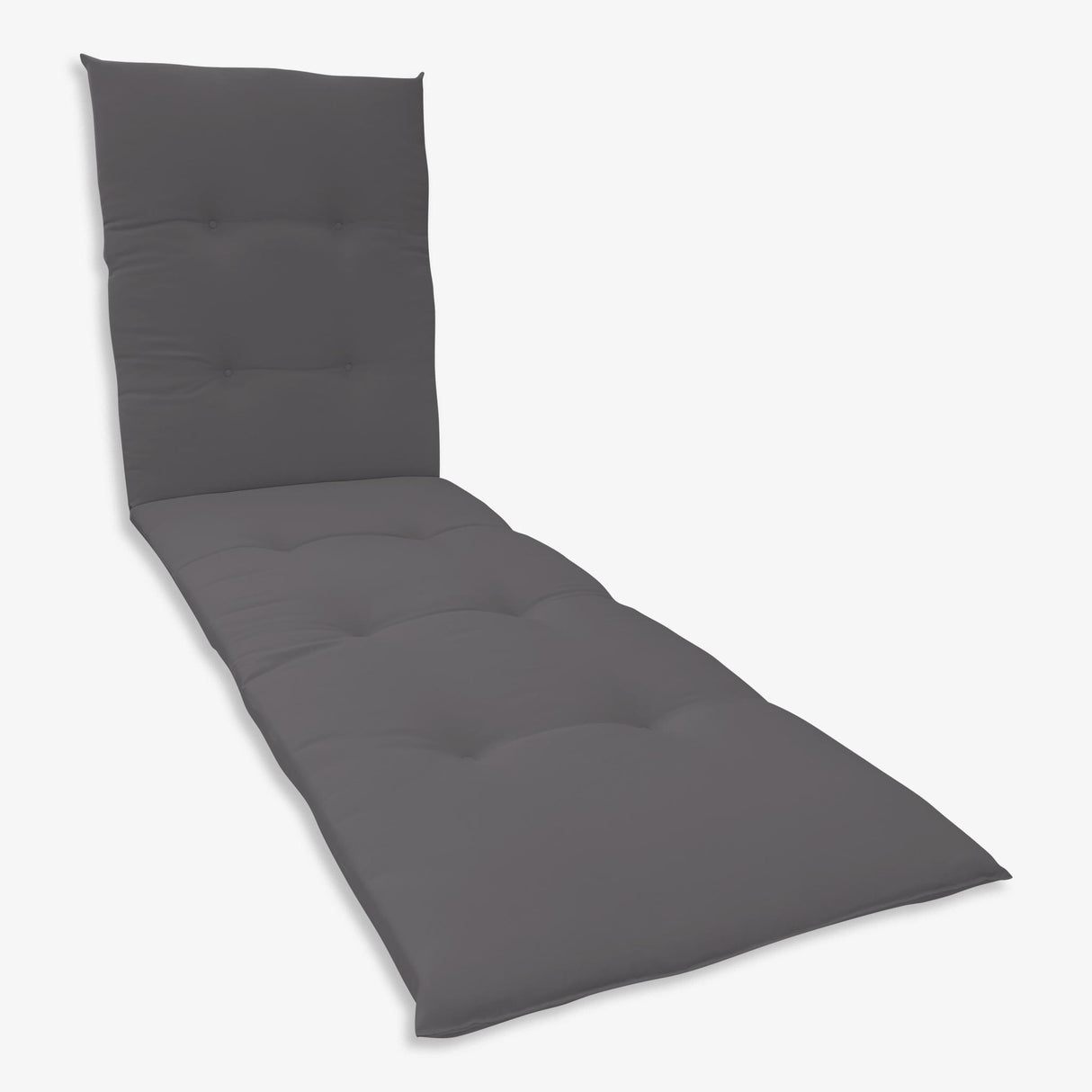 Napozóágy párna 190×60 cm Antracit-Uni