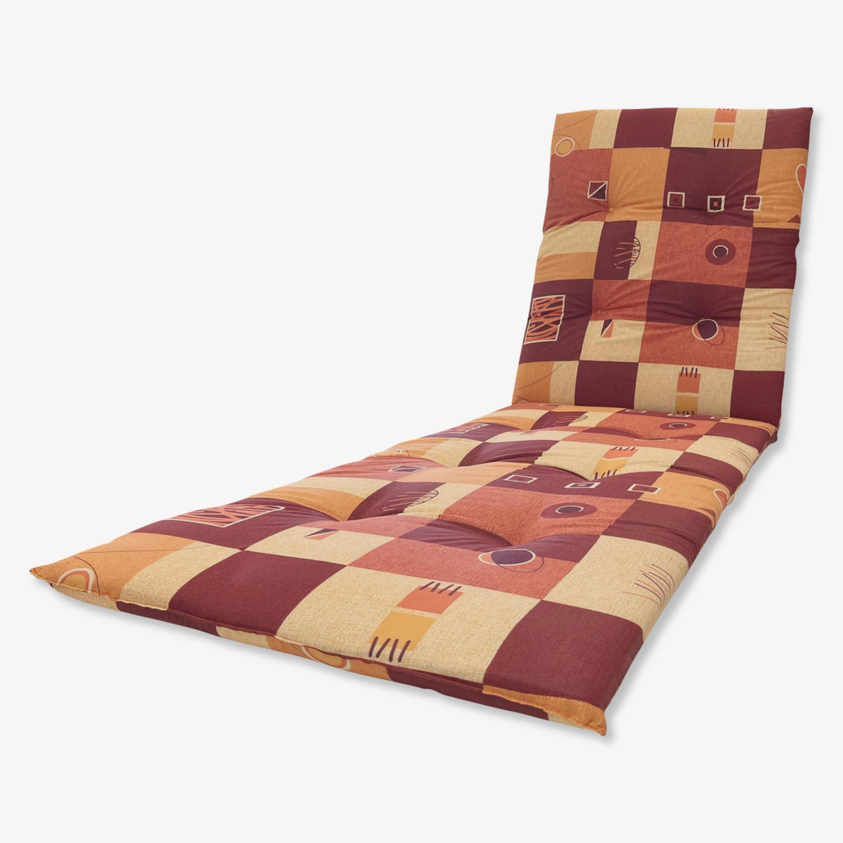 Napozóágy párna 190×60 cm Barna