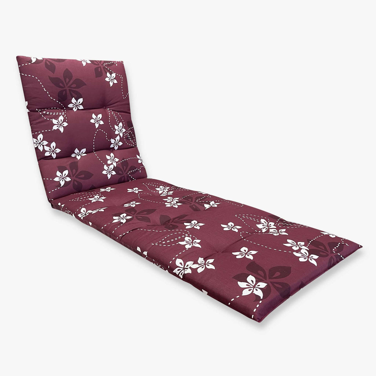 Napozóágy párna 190×60 cm Padlizsán