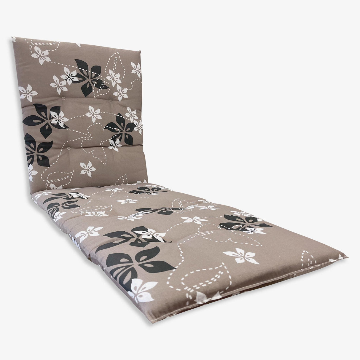 Napozóágy párna 190×60 cm Szürke