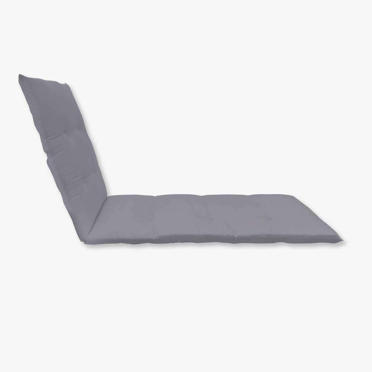 Napozóágy párna 190×60 cm Szürke-Uni