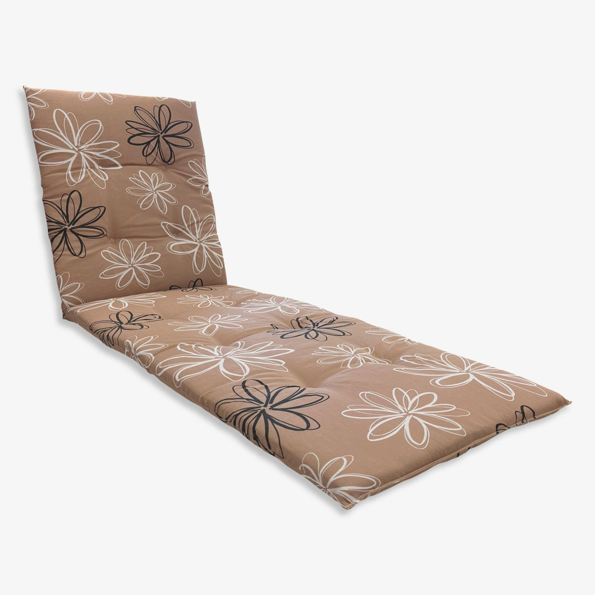 Napozóágy párna 190×60 cm Virágos Minta 1