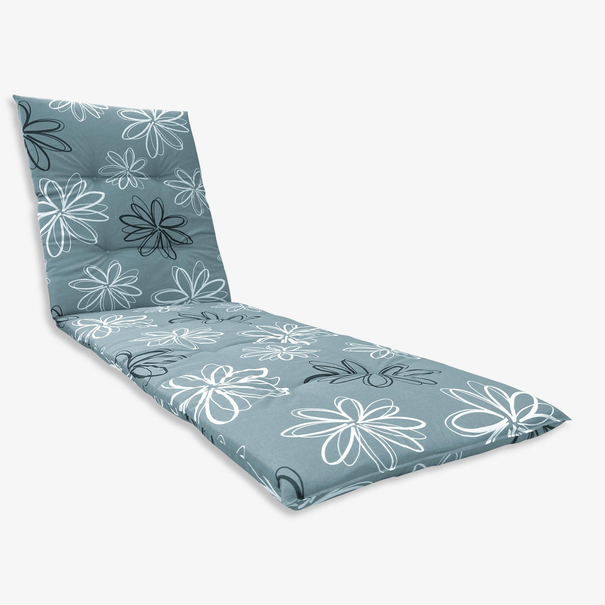 Napozóágy párna 190×60 cm Virágos Minta 2