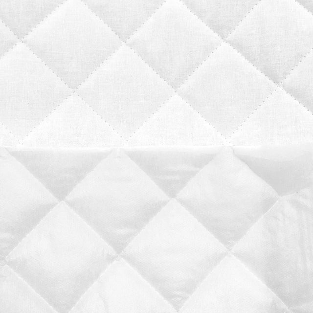 Steppelt méterárú / Fehér / 100% Pamut huzatanyag