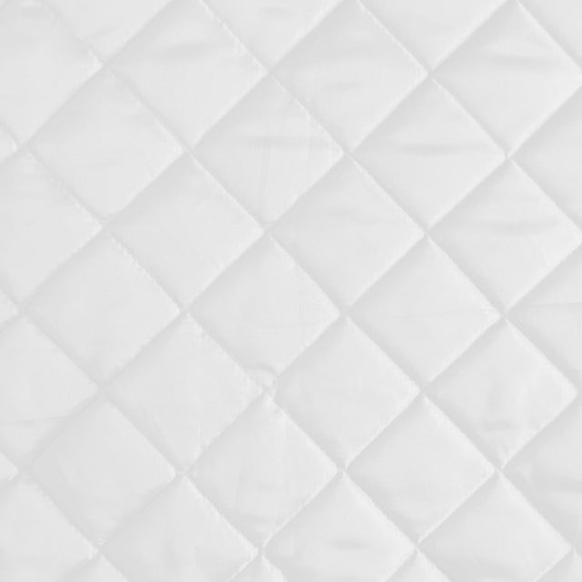 Steppelt méterárú / Fehér / Bélésselyem / 100% Poliészter huzatanyag