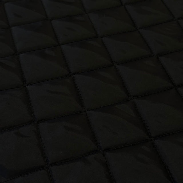 Steppelt méterárú / Fekete / Bélésselyem / 100% Poliészter huzatanyag