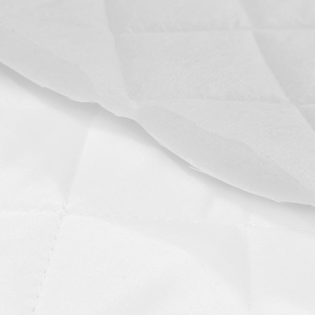 Steppelt méterárú / Fehér / 100% Mikrofiber huzatanyag