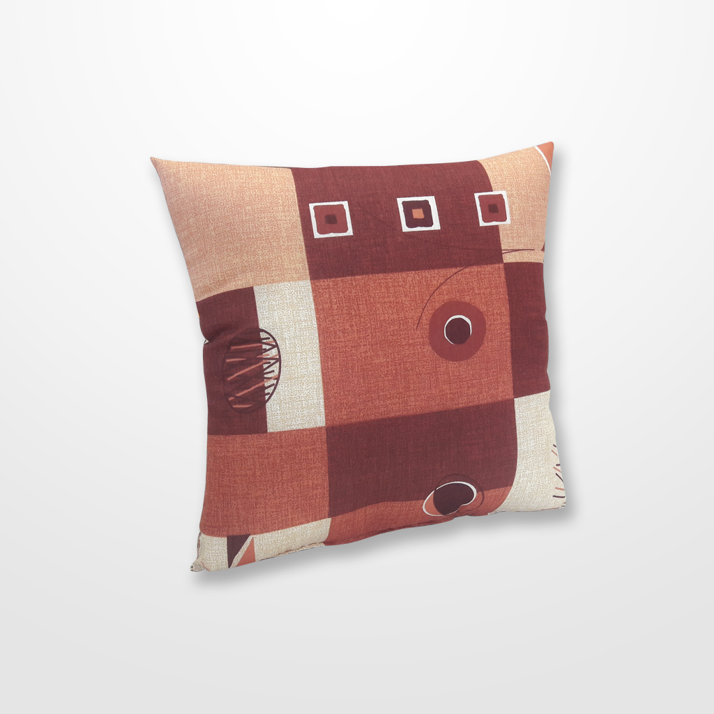 Kerti barna színű díszpárna