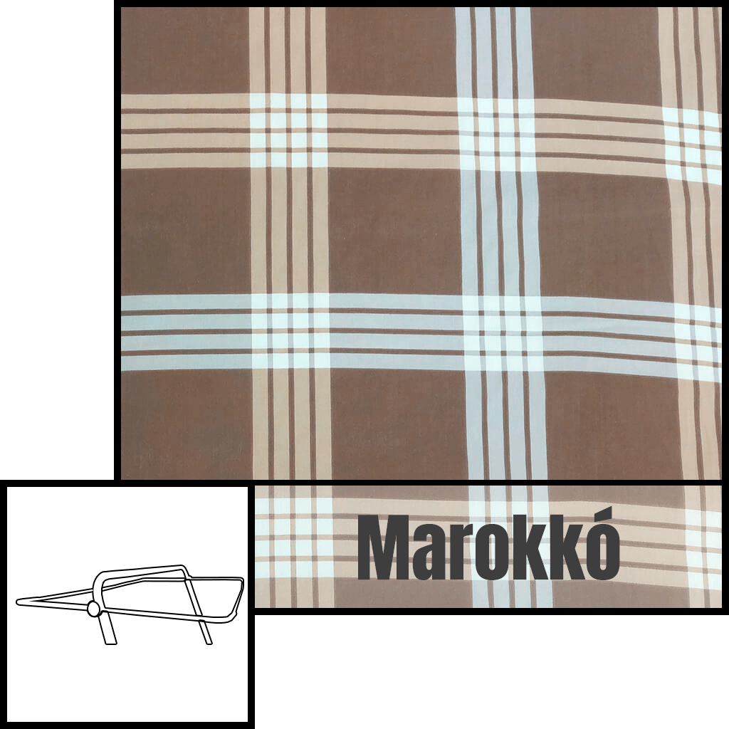 Hintaágy tető huzat Marokkó