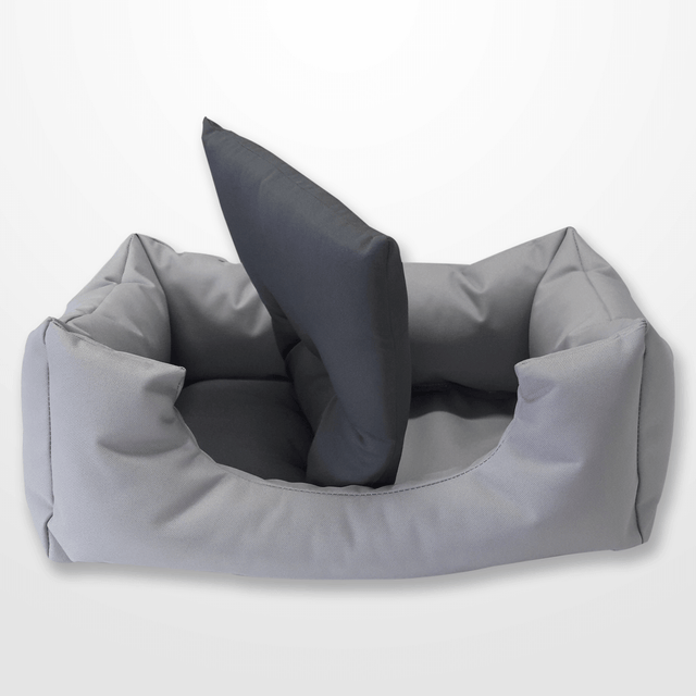 kivehető sötétszürke kutyapárnával