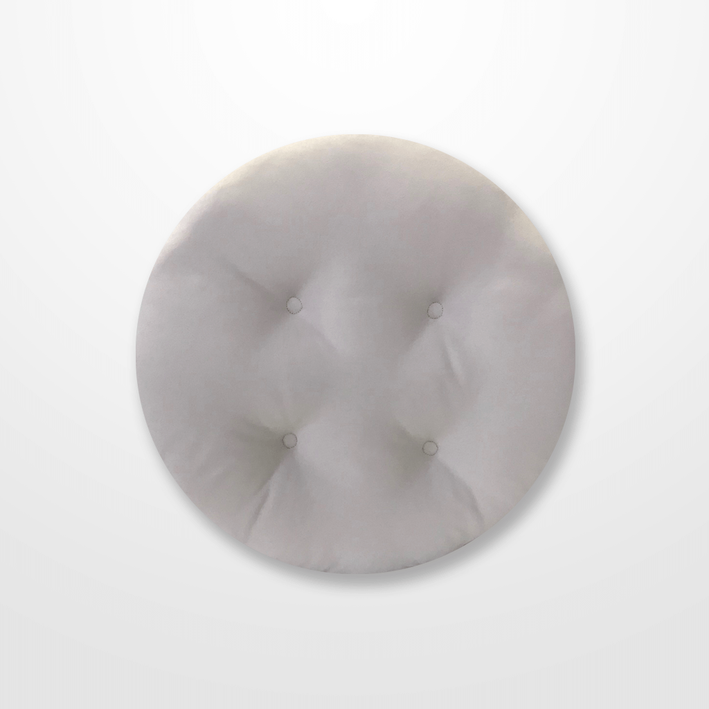 bézs uni kör ülőpárna