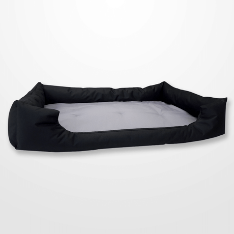 Szürke kutyafekhely uni párnával