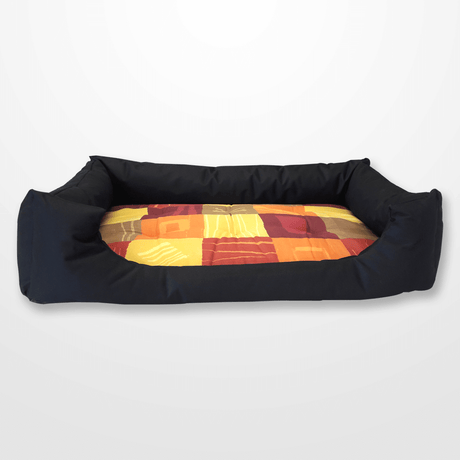 nagy kutyafekhely narancs zöld