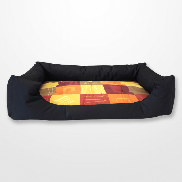 nagy kutyafekhely narancs zöld