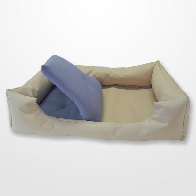 nagy kutyafekhely szürke kutyapárnával