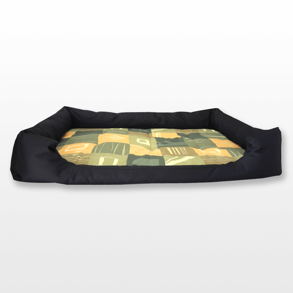 extra méretű zöld kutyafekhely