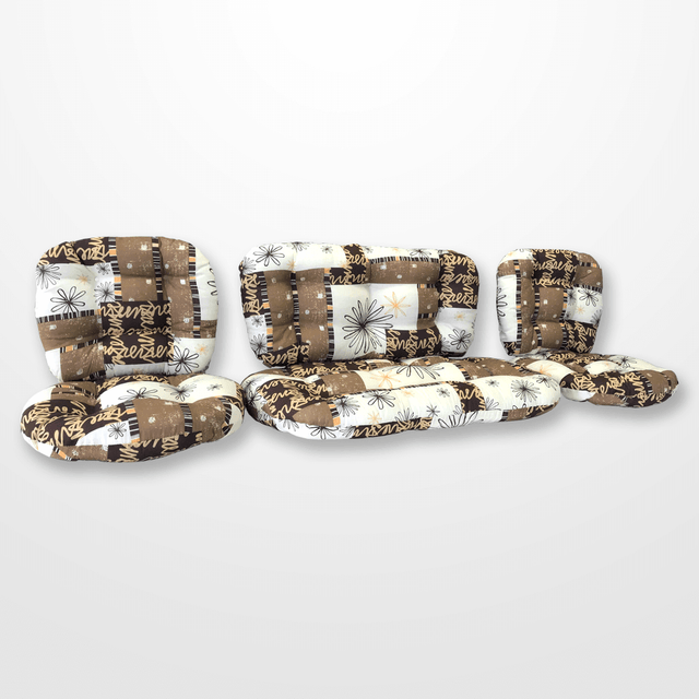 körasztalos bézs rattan szett