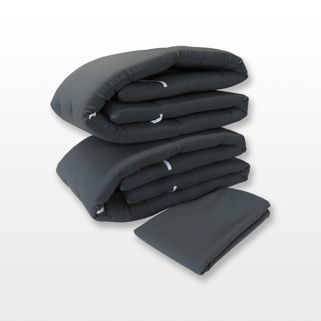 Sörpad párna szett Antracit-Uni