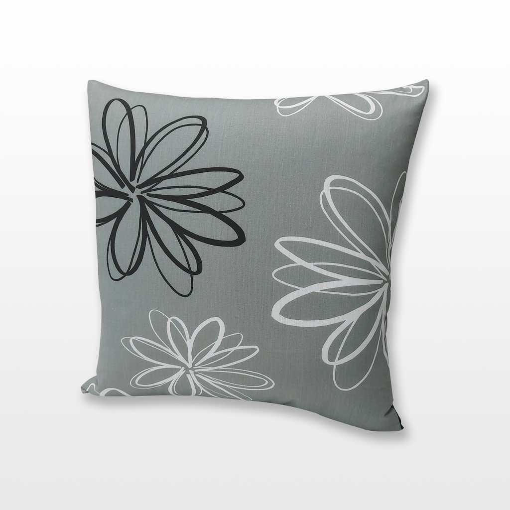 Díszpárna 40×40 cm Virágos Minta 2