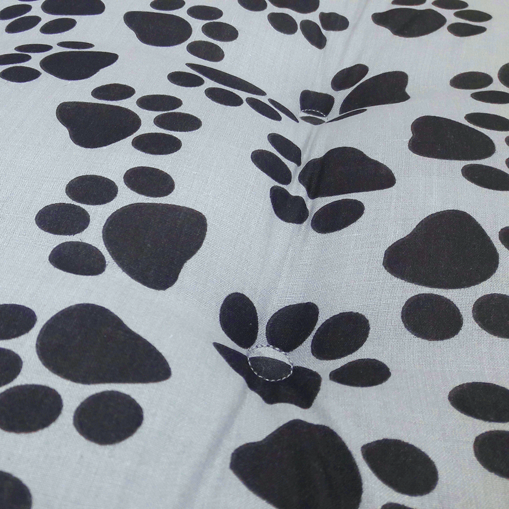 100% pamutból készült kék párnás kutyafekhely