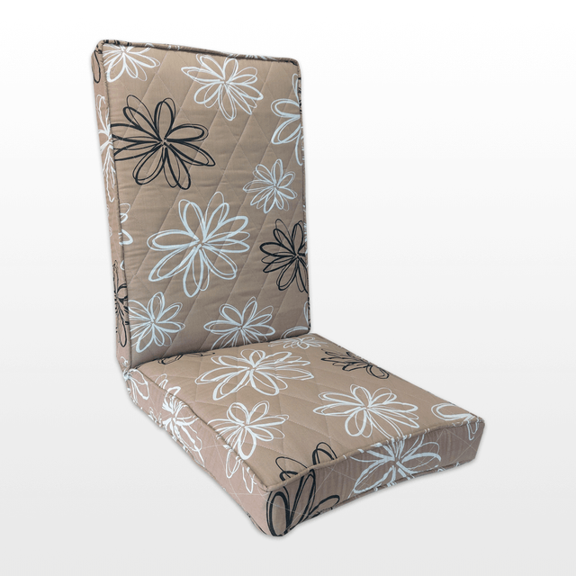 Vastag Ülőpárna Virágos 1
