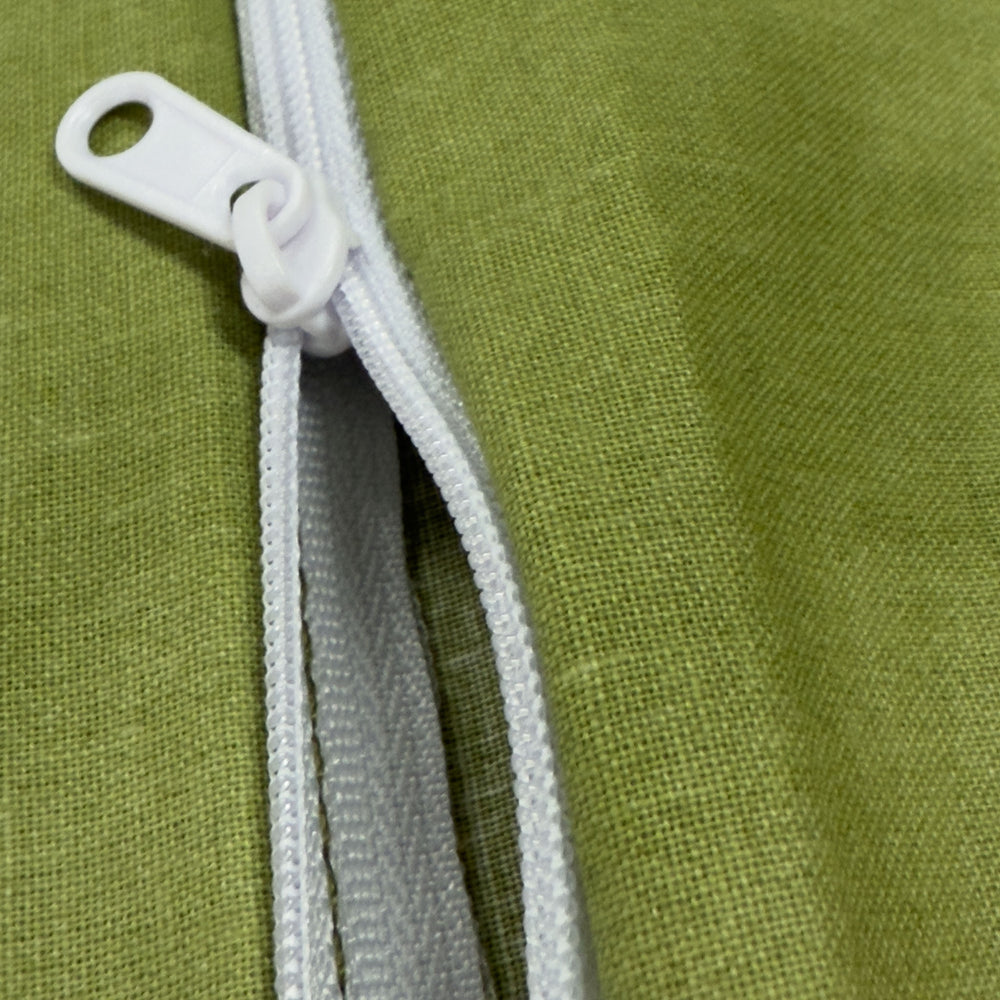 100% Pamut | 3 részes | Ágynemű huzat garnitúra | Zöld - Tulipános minta