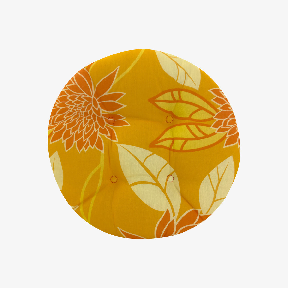 Kör Ülőpárna 40×40 Narancsvirág