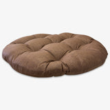 Papasan párna | 120 cm-es | Barna-raszter mintás