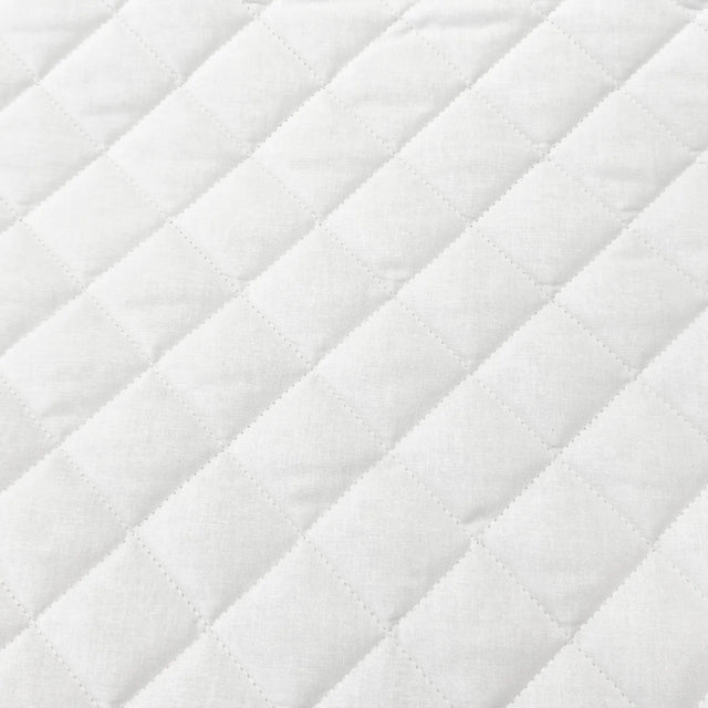 Steppelt méterárú / Fehér / 100% Pamut huzatanyag