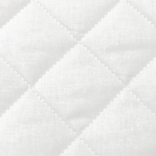 Steppelt méterárú / Fehér / 100% Pamut huzatanyag