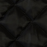 Steppelt méterárú / Fekete / Bélésselyem / 100% Poliészter huzatanyag