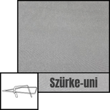 szürke színű hintaágy tető huzat