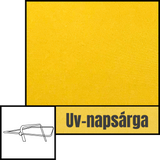 UV Napsárga Uni hintaágy tető huzat