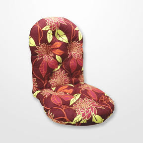 terrakotta levél mintás forgófotel párna