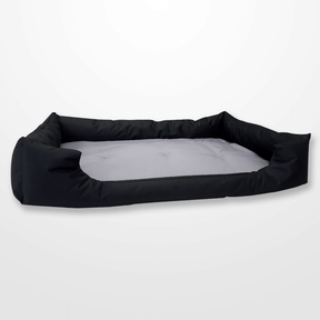 Szürke kutyafekhely uni párnával